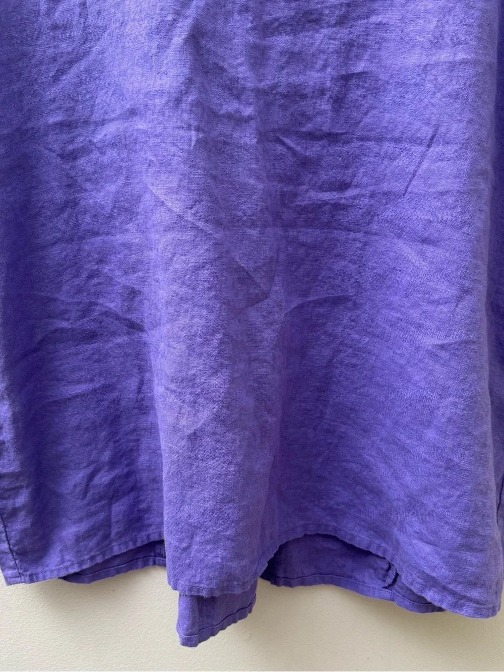 Flax Lavender Linen Tank Top - Picture 3 of 7